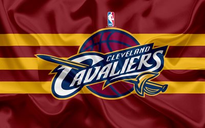 Download wallpapers Cleveland Cavaliers, Basketball Club, NBA, emblem ...
