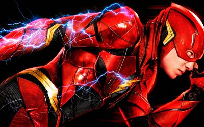 Flash, superheroe, Liga de la Justicia, el arte, El Flash