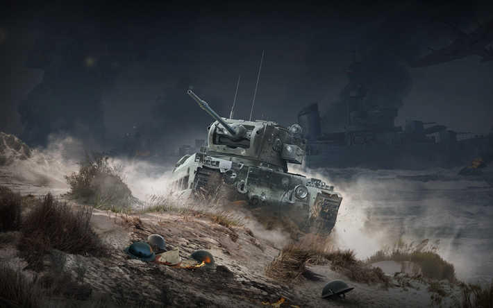 World of Tanks, Matilda, WoT, Tank Infanteri, MkII, Matilda II, brittiska flaggan, online-spel