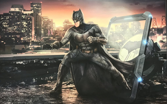 Batman, 2017 elokuva, art, supersankari, Justice League