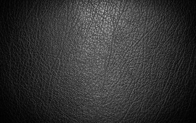 textura de couro preto, 4k, tecido, couro, preto tecido de textura, de couro com textura