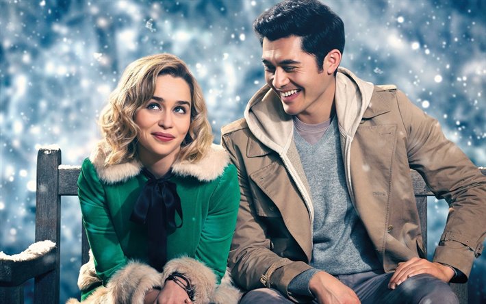 Last Christmas, 2019, poster, promotional materials, Christmas comedy, Emilia Clarke, Henry Golding