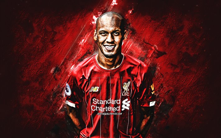 Fabinho, portrait, Liverpool FC, Premier League, England, football, Fabio Henrique Tavares