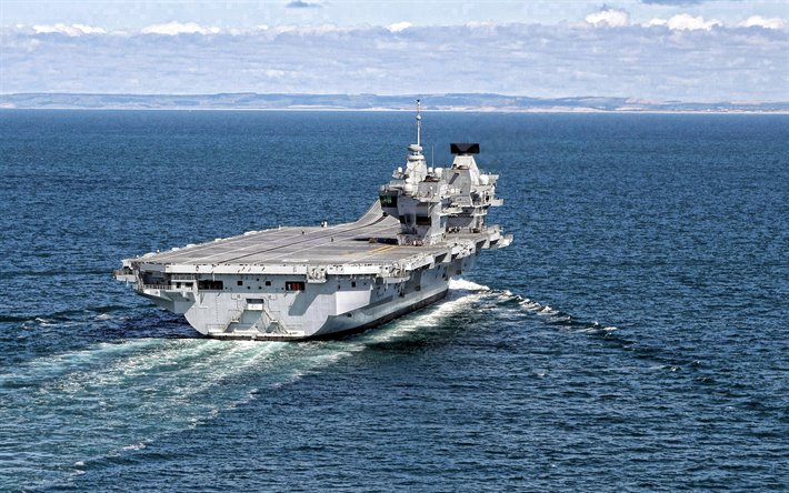 HMS الملكة إليزابيث, R08, يؤدي السفينة, البحرية الملكية, المملكة المتحدة, حاملة الطائرات النووية, العسكرية الحديثة السفينة, الملكة إليزابيث الدرجة