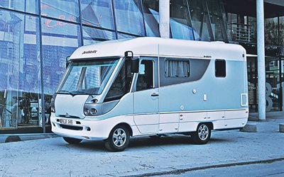 Dethleffs Premium Class I, camping-cars, autobus 2004, concepts de voyage, maison sur roues, Dethleffs