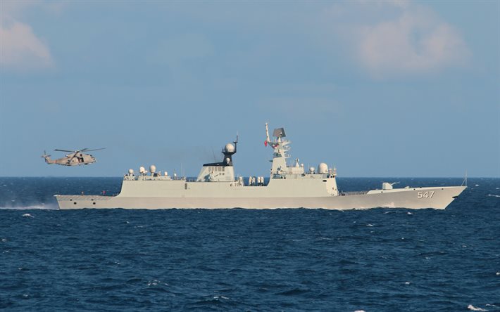 Linyi, 547, fregata cinese, fregata tipo 054A, marina dell&#39;esercito di liberazione del popolo, navi da guerra cinesi, Linyi 547, marina cinese