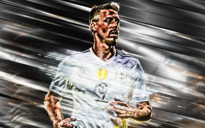 Sandro Wagner, Germany national football team, portrait, art, German footballer, Germany, soccer