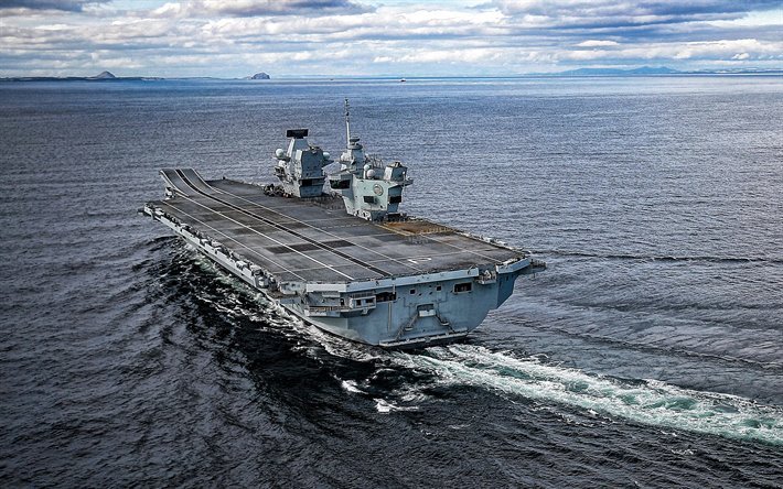 Le HMS Prince of Wales, R09, porte-avions, la Marine Royale, la Reine Elizabeth-classe, les Navires de guerre, de la Marine Britannique