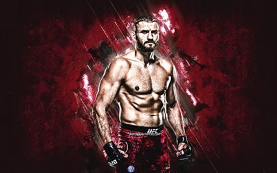 Jan Blachowicz, polska fighter, MMA, portr&#228;tt, lila sten bakgrund, USA, Ultimate Fighting Championship