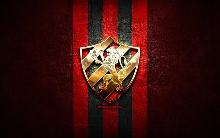 سبورت ريسيفي FC, الشعار الذهبي, دوري الدرجة الثانية, الأحمر المعدنية الخلفية, كرة القدم, سبورت ريسيفي, البرازيلي لكرة القدم, سبورت ريسيفي شعار, البرازيل