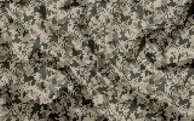 American camouflage, soie, texture, tissu de soie, de camouflage, NOUS camouflage, camouflage d&#39;&#233;t&#233;