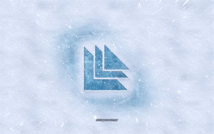 Revealed Recordings logo, winter concepts, snow texture, snow background, Revealed Recordings emblem, winter art, Revealed Recordings