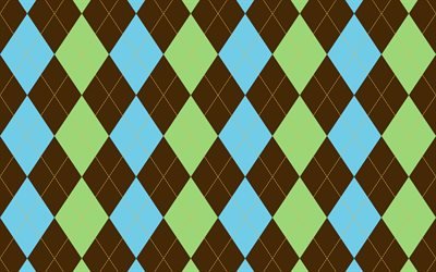 vihre&#228;-sininen-ruskea retro tausta, retro tekstuuri, geometrinen rakenne, retro kolmiot tausta