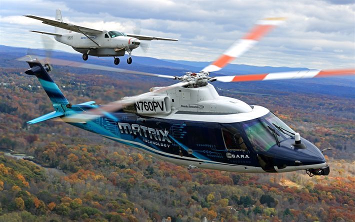 Sikorsky S-76, commerciale elicottero Sikorsky MATRICE