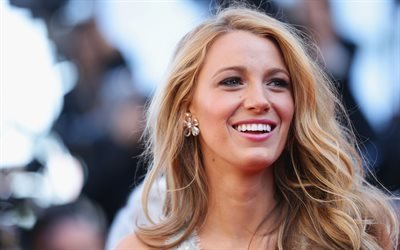 4k, Blake Lively, 2018, l&#39;actrice am&#233;ricaine, Hollywood, blond, beaut&#233;