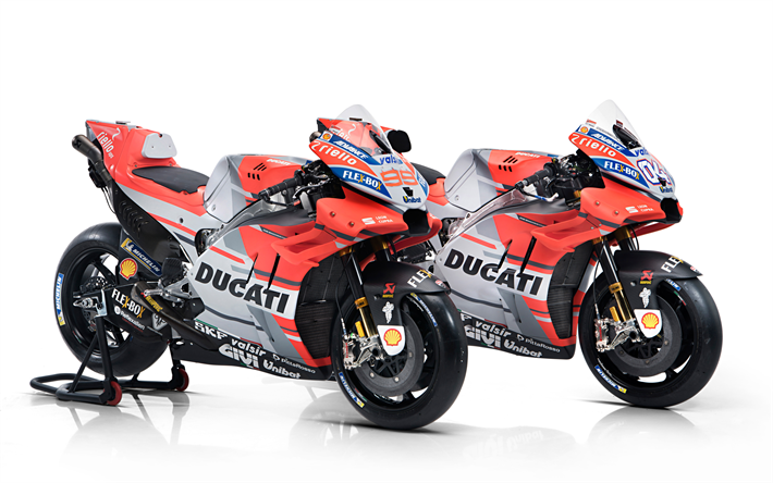 Ducati Desmosedici GP, 2018, 250hp, ducati motogp 2018 bike, motogp, 4k, racing motorcycles