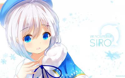 Denna Shojo Siro, manga, arte, Computador Menina Siro, Virtual Youtuber