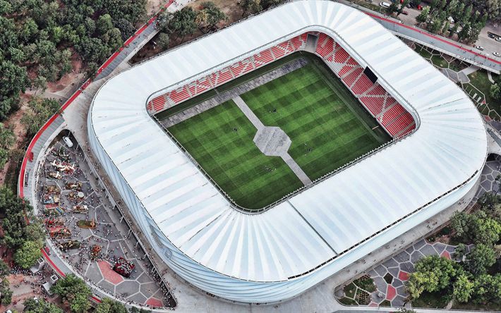 Nagyerdei Stadion, Debrecen, en Hongrie, en hongrois, stade de football, des nouveaux stades, des terrains de sport
