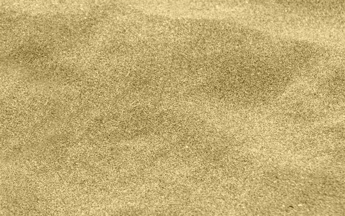 kultainen hiekka, ranta, hiekkainen tekstuuri, luonnon materiaalien rakenne