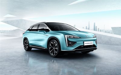 Hycan 007, 4k, electric cars, 2020 cars, crossovers, chinese cars, 2020 Hycan 007