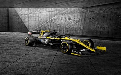 Renault RS20, 2020, Formula 1, F1 2020 le auto, Renault Sport Team di Formula Uno, F1, vista frontale, esterno, RS20, Renault