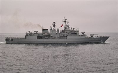 TCG Yildirim, F-243, Turkish frigate, Turkish Navy, Turkish warships, Yavuz-class frigate