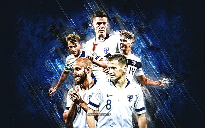 ダウンロード画像 フィンランド代表サッカーチーム 青い石の背景 フィンランド フットボール テーム プッキ ロバートテイラー フリー のピクチャを無料デスクトップの壁紙