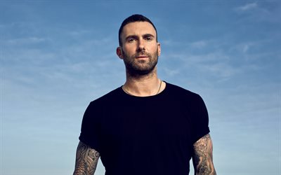 4k, Adam Levine, 2018, amerikkalainen laulaja, photoshoot, Maroon 5, supert&#228;hti&#228;, Hollywood, kaverit