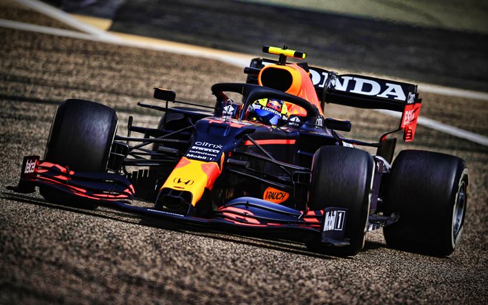 4k, Max Verstappen, close-up, Red Bull Racing RB16B, 2021 F1 cars, Formula 1, raceway, RB16B on track, Red Bull Racing Honda, new RB16B, F1, Red Bull Racing 2021, F1 cars