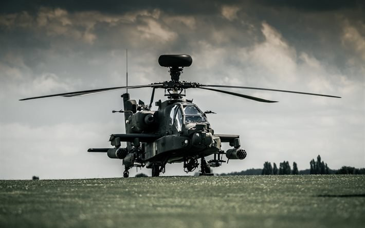 Boeing AH-64D Apache, Helicóptero militar, helicóptero de ataque, Força Aérea dos EUA, McDonnell Douglas AH-64