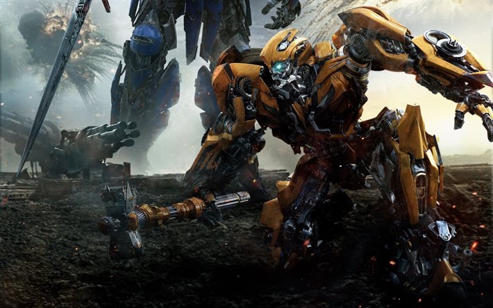 Transformers 5, The Last Knight, Optimus Prime, 2017, Bumblebee