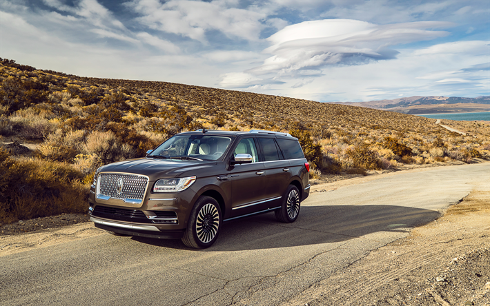 Lincoln Navigator, 4k, offroad, 2019 cars, luxury cars, SUVs, 2019 Lincoln Navigator, american cars, Lincoln