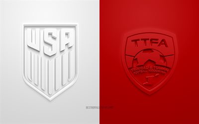 2019 ABD vs Trinidad ve Tobago, 2019 UEFA salon futbolu Kupası, futbol ma&#231;ı, promosyon malzemeleri, Kuzey Amerika, Brezilya, ABD Milli Futbol Takımı, Trinidad ve Tobago Milli Futbol Takımı