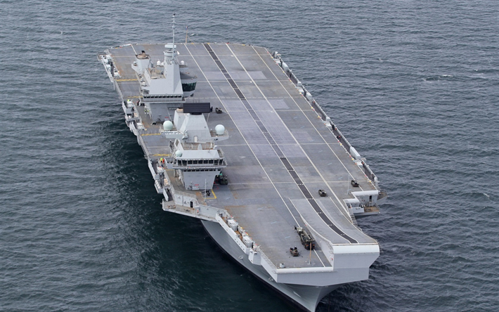 British aircraft carrier, HMS Queen Elizabeth, British Navy, modern aircraft carriers