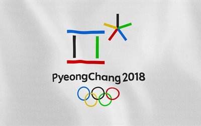 PyeongChang 2018, Emblem, logo, Winter Olympic Games, Republic of Korea