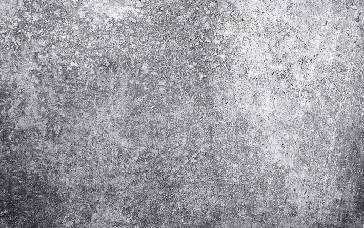harmaa kivi sein&#228;&#228;n, makro, kivi tekstuurit, harmaa grunge tausta, kivi taustat, harmaa taustat, harmaa kivi