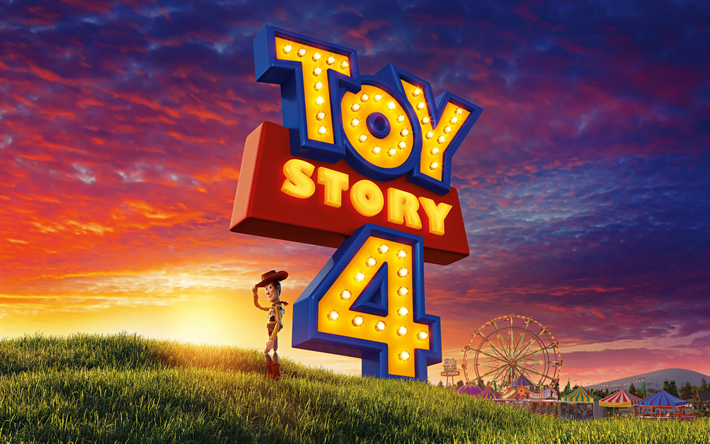 Toy Story 4, 2019, Sh&#233;rif Woody, de l&#39;affiche promo de mat&#233;riaux, de personnage principal