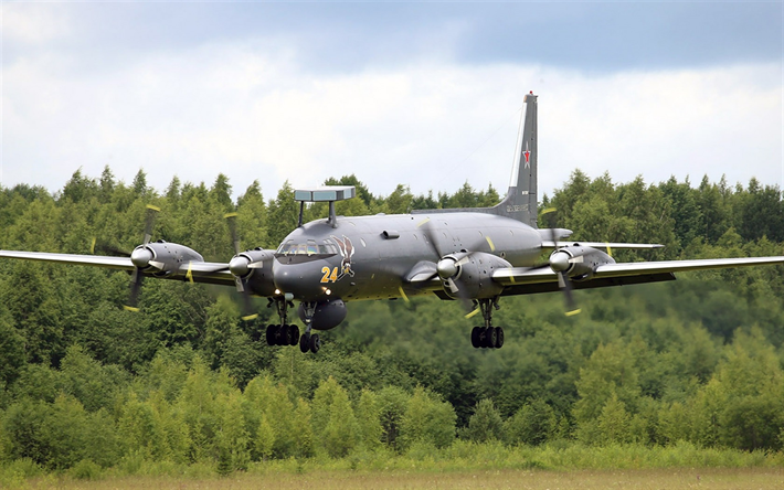 Il-38N, anti-submarine aircraft, Russian Navy, military aircraft, reconnaissance aircraft