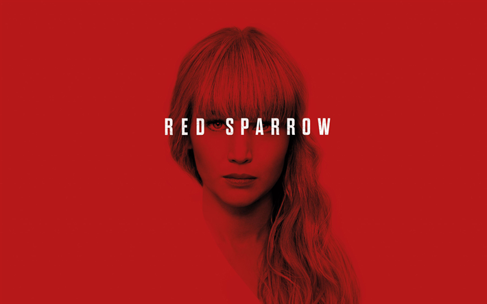 Dominika Egorova, 4k, thriller, 2018 film, Red Sparrow, Jennifer Lawrence
