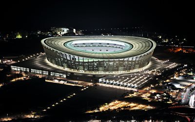 Cape Town Stadium, Kapstaden, Sydafrika, fotbollsarenor, nya idrottsarenor
