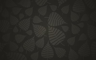 schwarze bl&#228;tter textur, bl&#228;tter-muster, pflanzen-texturen, bl&#228;tter, schwarzer hintergrund, bl&#228;tter textur, schwarze bl&#228;tter, schwarze blatt -, makro -, blatt-muster, blatt-texturen