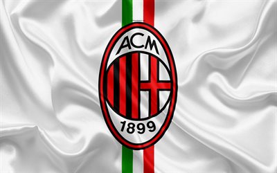 Milano Italia, jalkapallo, Serie, Milan logo, Italia, football club