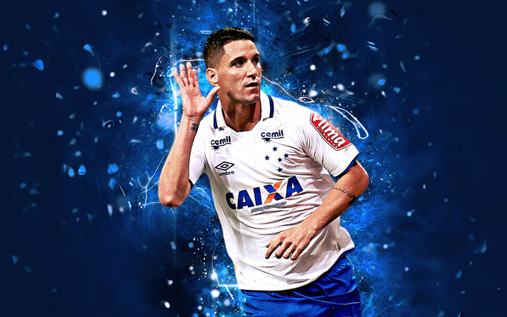 Thiago Neves, de l&#39;art abstrait, du br&#233;sil, les footballeurs, Cruzeiro FC, football, Br&#233;silien de la Serie A, Neves, le football, les n&#233;ons, Br&#233;sil