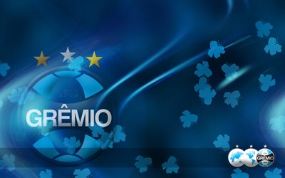 Gremio FC, fan art, logo, Brazilian Serie A, football, brazilian football club, soccer, emblem, Gremio FBPA, creative, Porto Alegre, Brazil