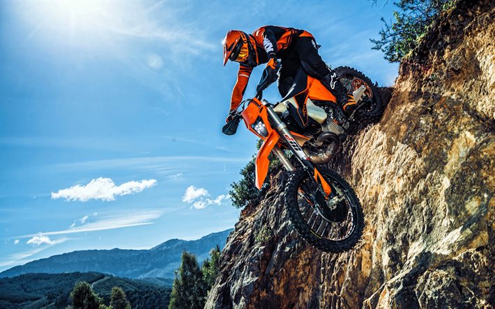 Download wallpapers KTM 300 EXC, 4k, extreme, 2021 bikes, superbikes,  crossbikes, KTM for desktop free. Pictures for desktop free