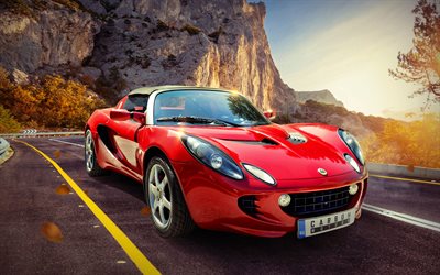 Lotus Elise, carretera de 2017, los coches, sportcars, el Carbono de los Motores, el ajuste de Lotus Elise de la Serie II, de Lotus