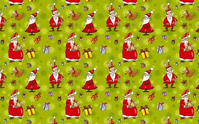 background with santa claus, christmas decorations, xmas backgrounds, christmas concepts, xmas decorations, santa claus backgrounds