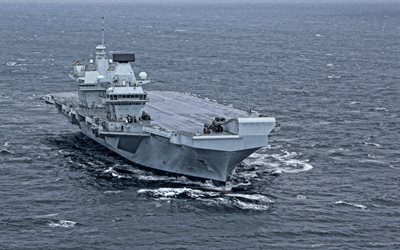 HMS الملكة إليزابيث, البحرية الملكية, R08, حاملة الطائرات النووية, حاملة الطائرات الحديثة, المملكة المتحدة البحرية, السفن الحربية البريطانية