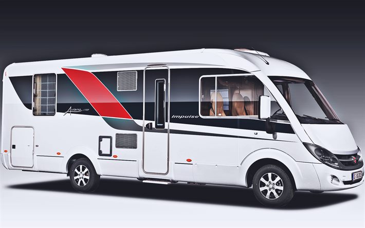 Burstner Aviano Impulse, camping-cars, 2015 bus, concepts de voyage, maison sur roues, Burstner