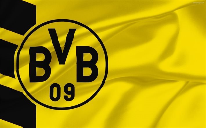 El Borussia de Dortmund, Alemania, F&#250;tbol, Bundesliga, el Borussia emblema